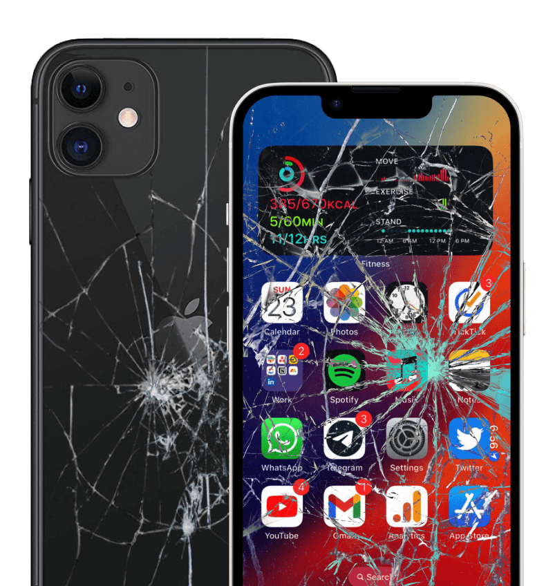 tela de iphone 12 quebrada, Troca do Fundo dos iPhones XS, XR, 11 Pro Max, 12 Pro Max, 13 Pro Max, 14 Pro Max e 16 Pro Max